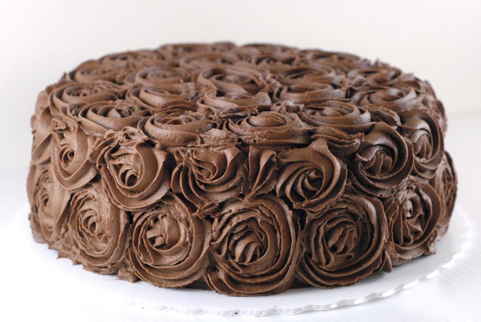 Шоколадная Розочка из торта прагиупалыча