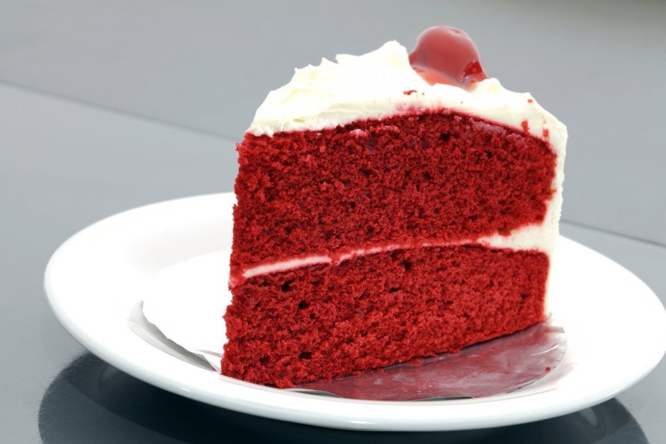 Этикетка на торт красный бархат