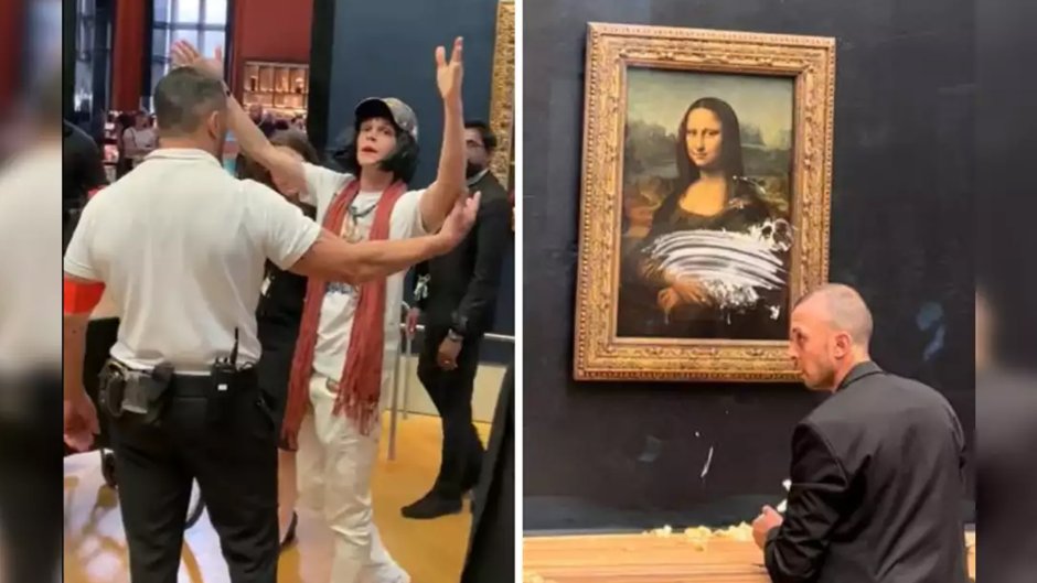 Мона Лиза в музее