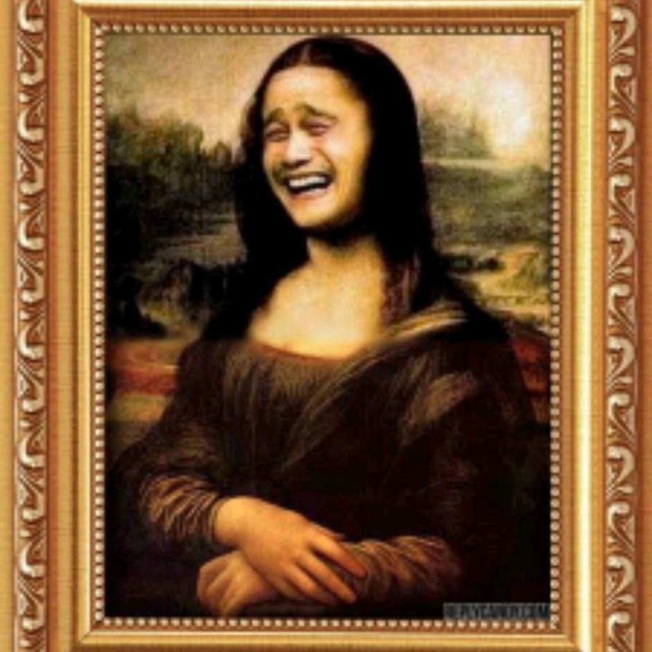 Мона Лиза с двумя ртами