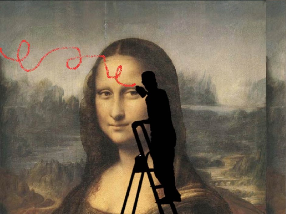 Мона Лиза в рекламе