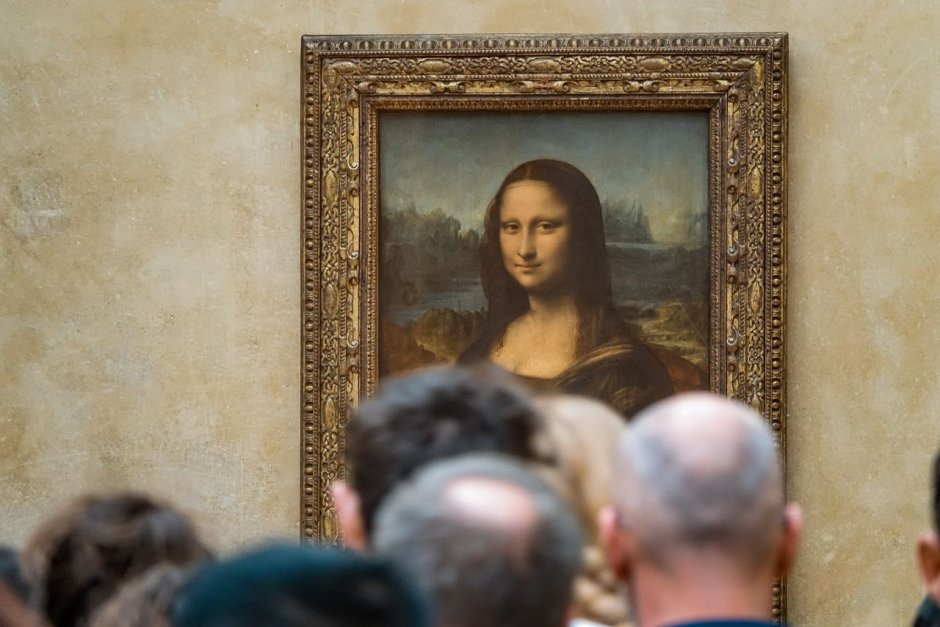 Лувр Париж Мона Лиза