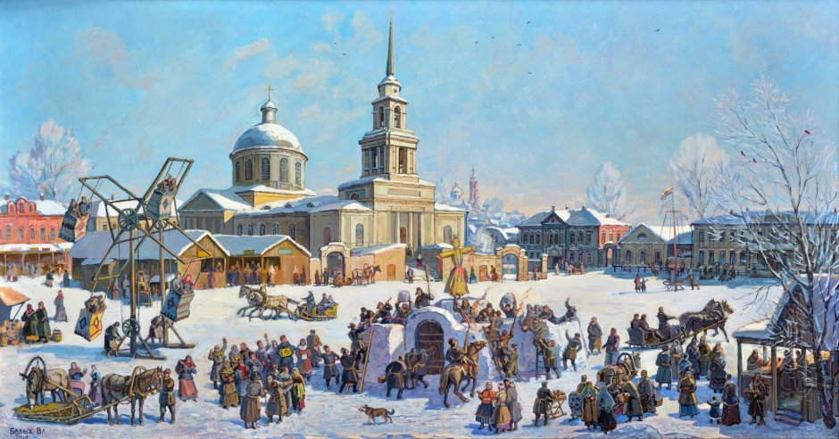 Маковский Владимир Егорович ярмарка 1882