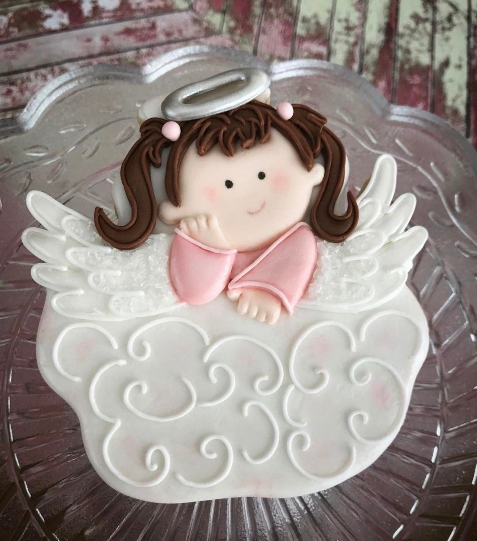 Тортик с ангелочком