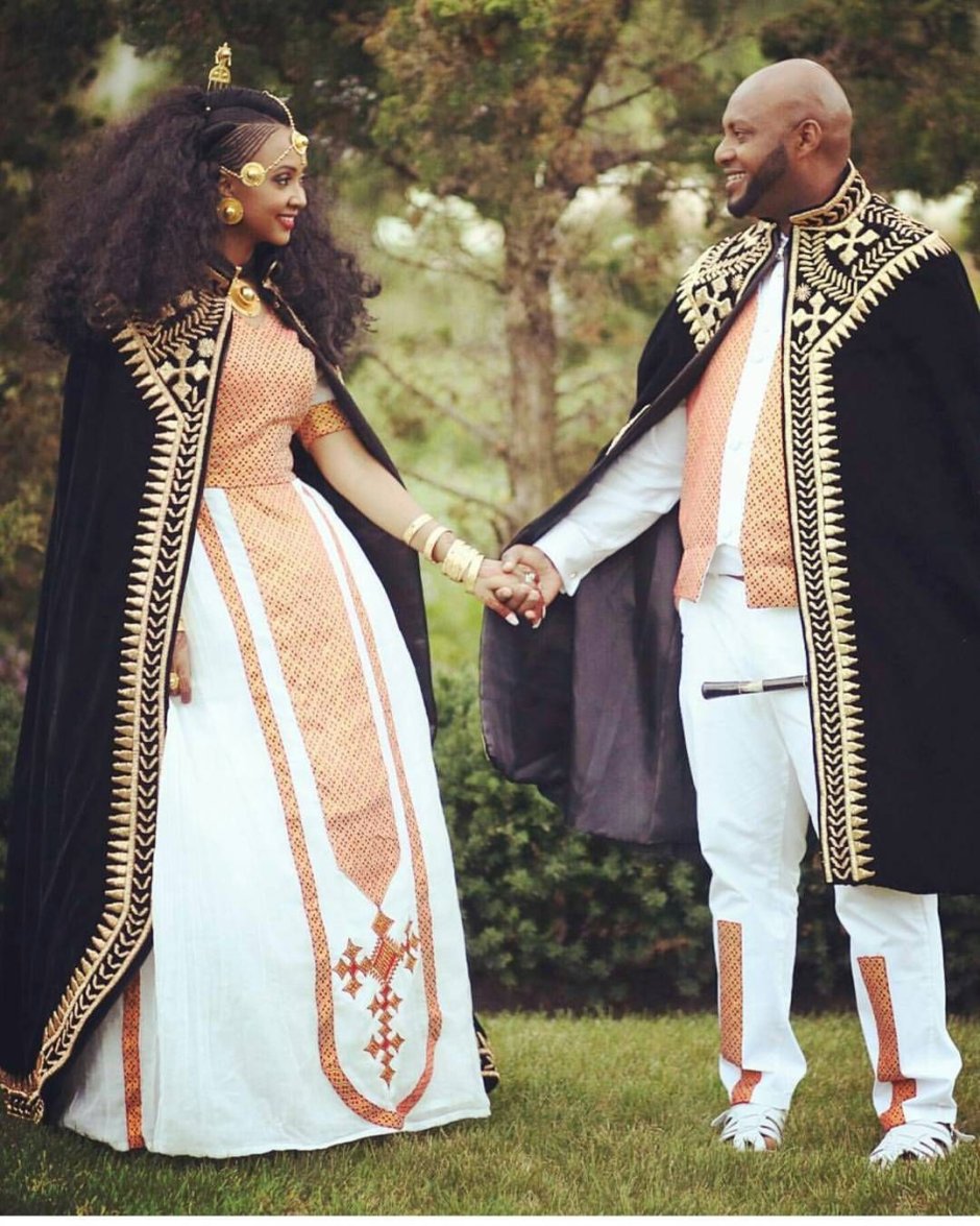 Африканское свадебное платье