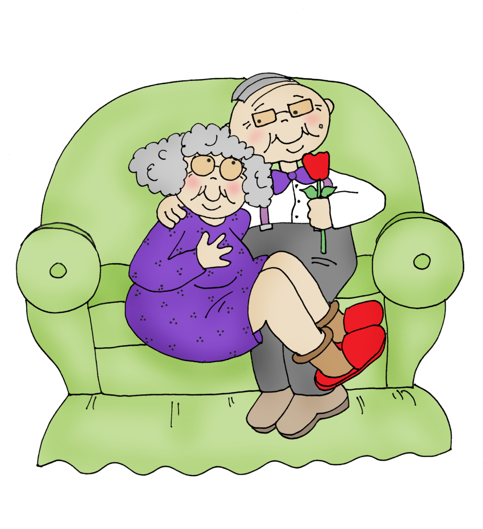 Рисунок на день бабушек и дедушек