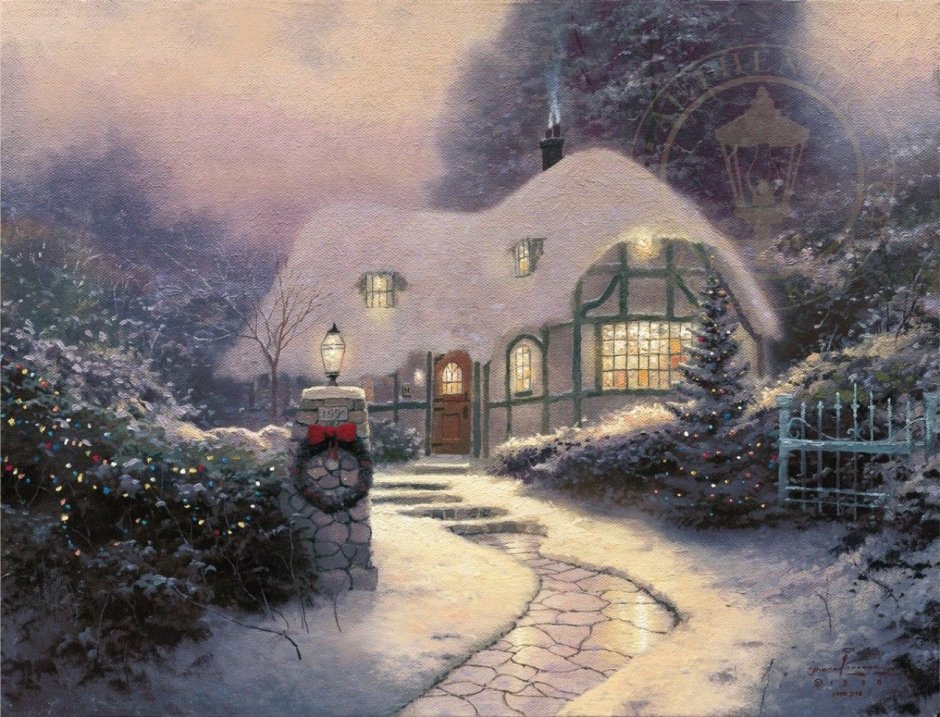 Рождественские картины Томаса Кинкейда