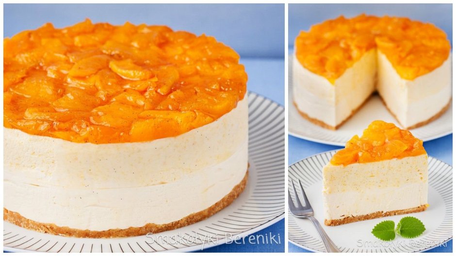 Бисквитное пирожное с апельсином