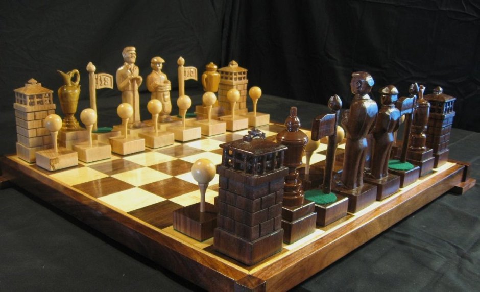 Фигуры шахматные различные