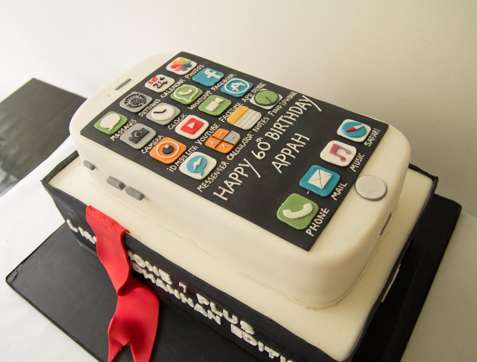 Тортик в виде телефона