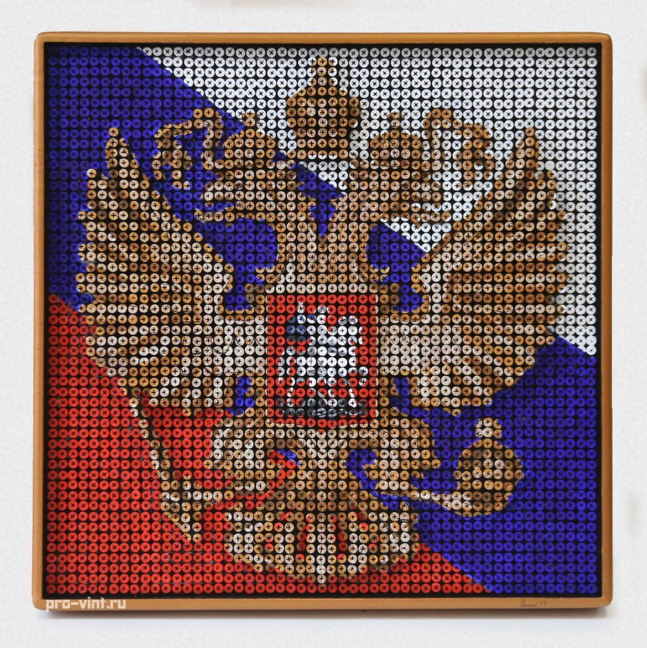 Вышивки из бисера герба РФ