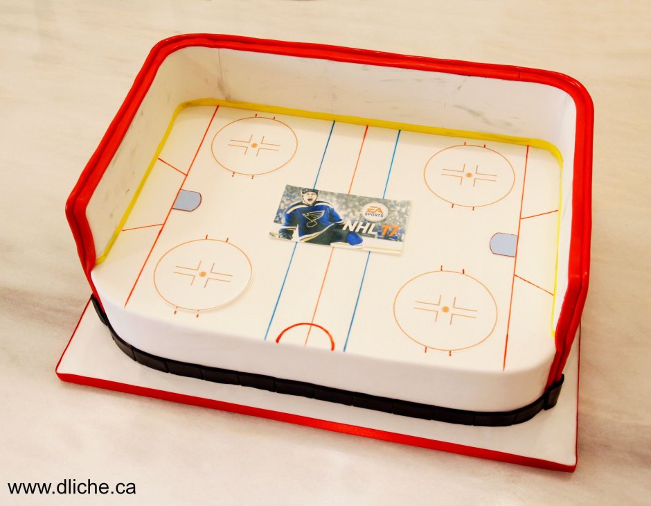 Торт хоккейный
