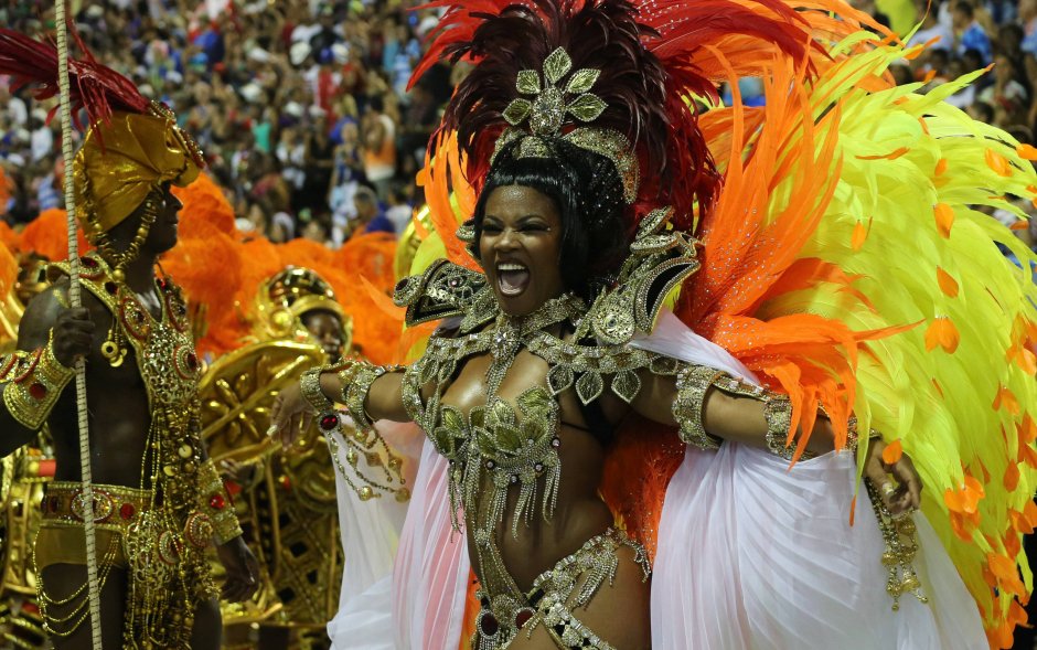 Южная Америка карнавал Бразилия