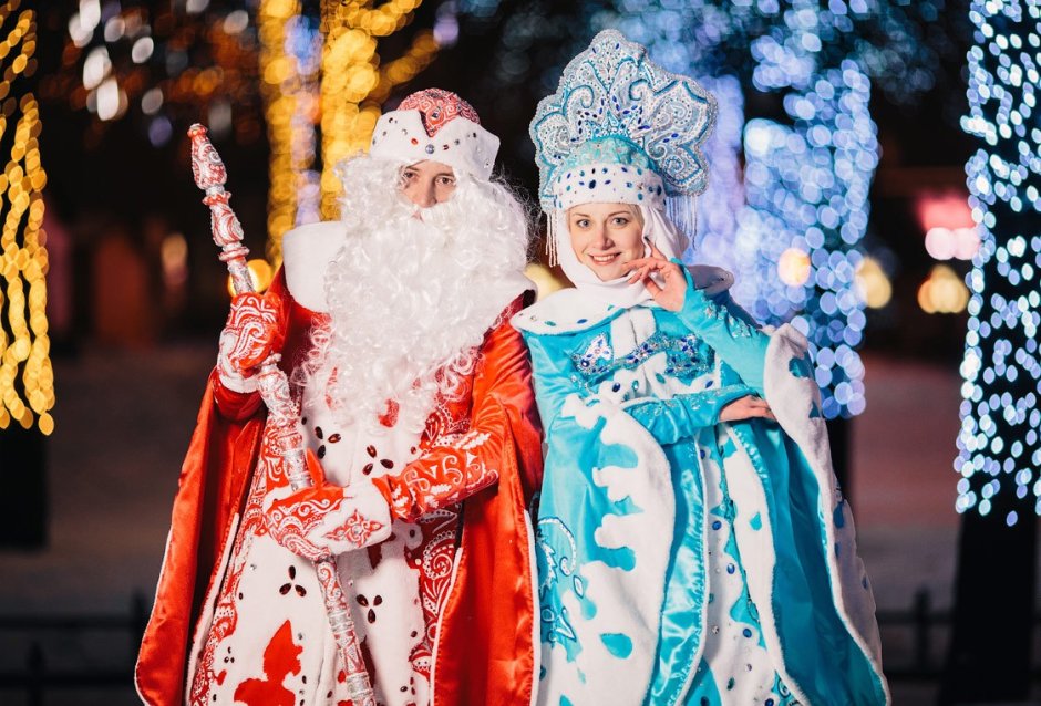 Дед Мороз и Снегурочка Москва