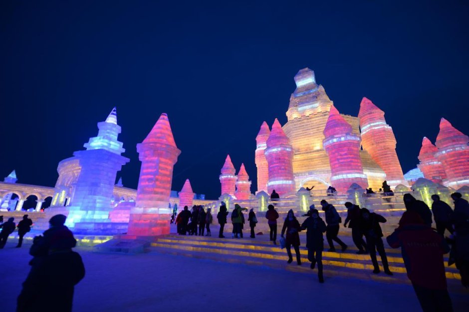 Harbin International Ice and Snow Festival Flyer