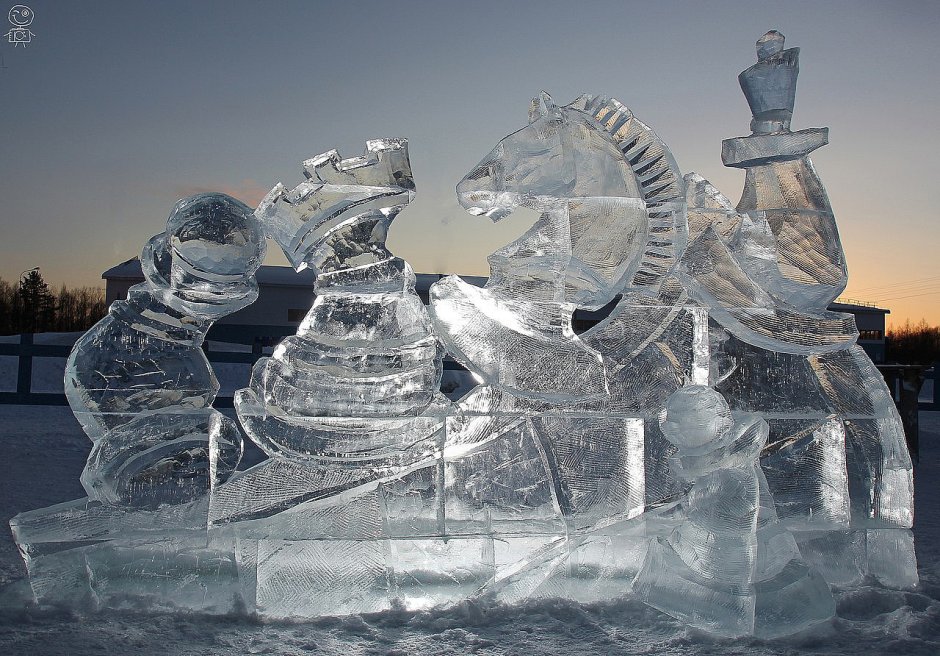 Хибины ледовые скульптуры 2020