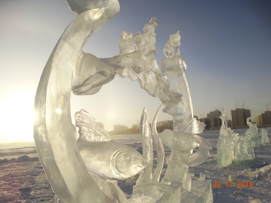Якутск ледяные скульптуры