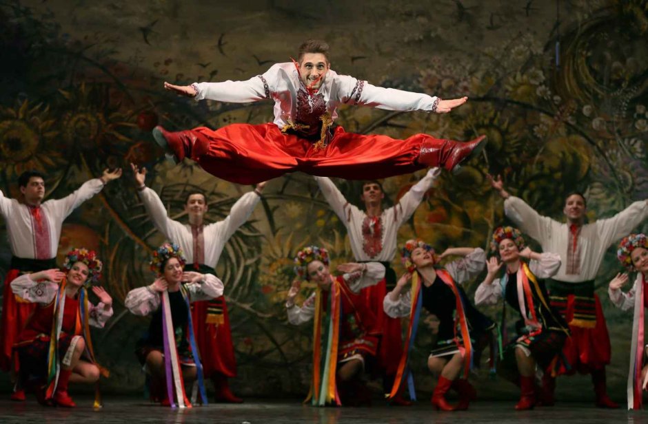 Украинский танец бондарей