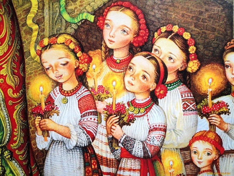 Картины украинские традиции
