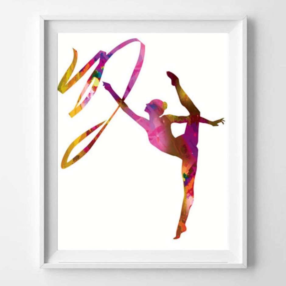 Художественная гимнастика плакат