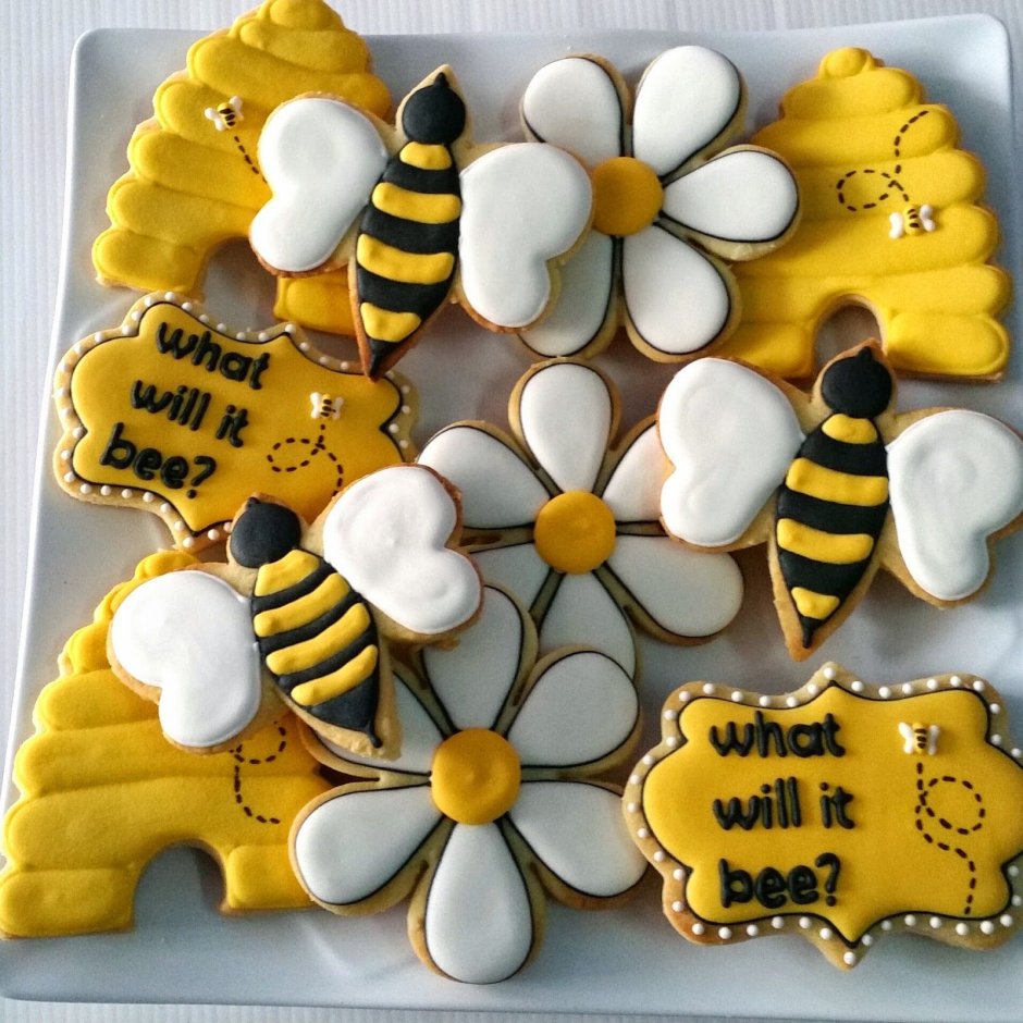 Печенье в виде пчелы
