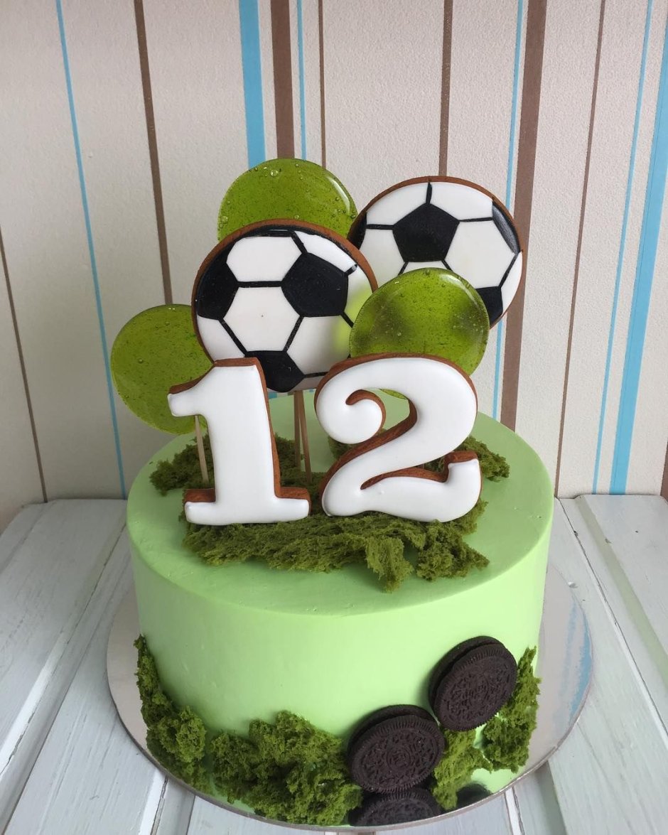 Торт на день рождения мальчику 12 лет футбол ПСЖ