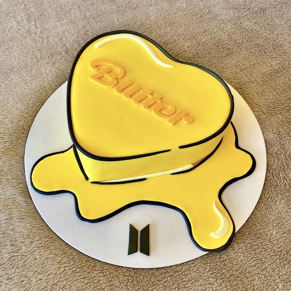 Торт в стиле BTS Butter