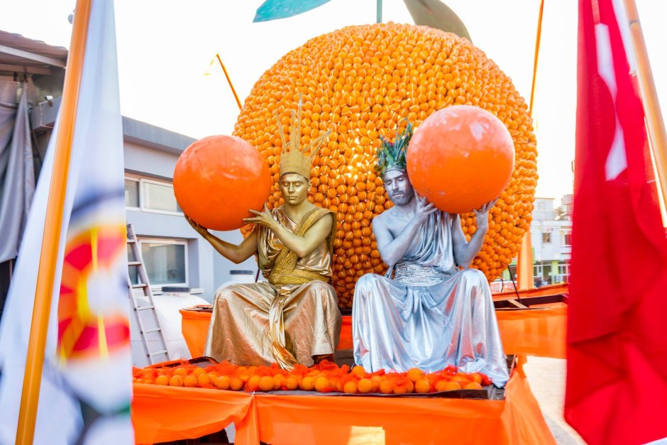 Фестиваль апельсинов в Турции