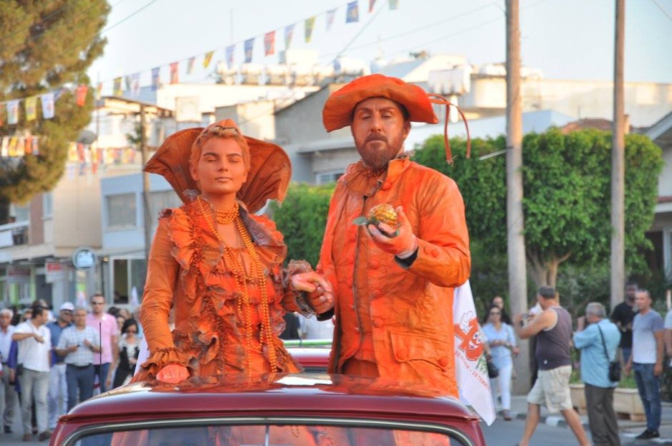 Апельсин фестиваль в Турции