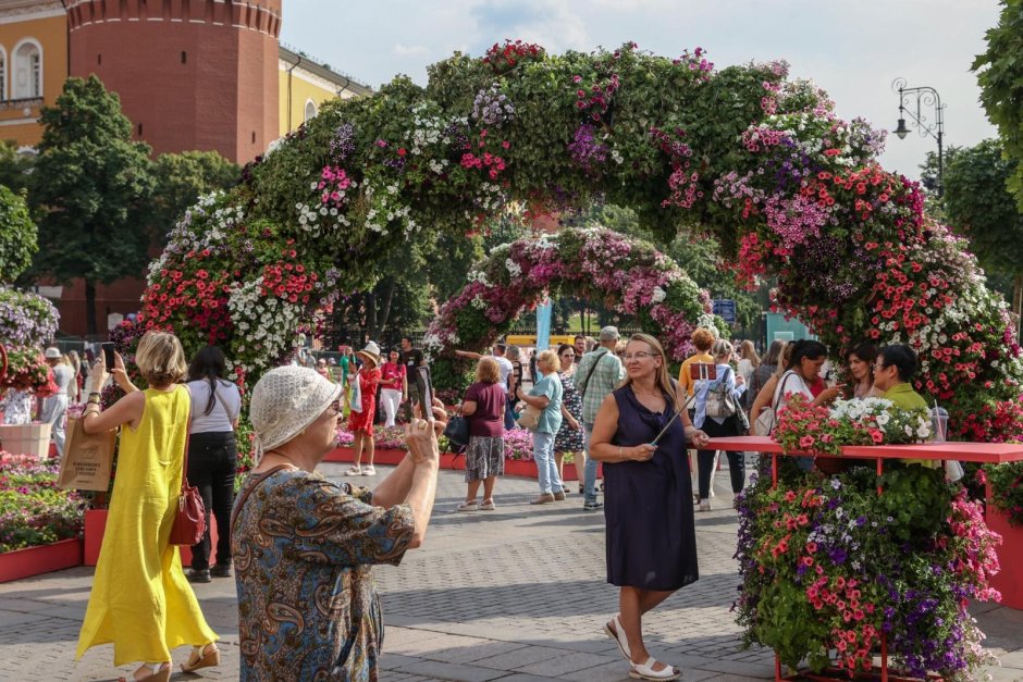 Международный фестиваль цветов в Питере