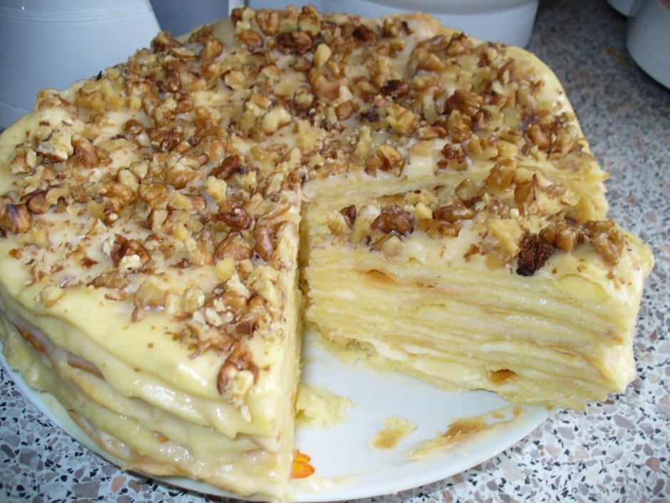 Ореховый торт Белочка