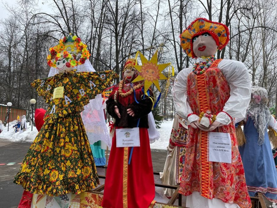 Выставка масленичных кукол в Ярославле 2021