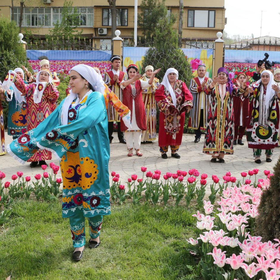 Национальный праздник Навруз в Таджикистане
