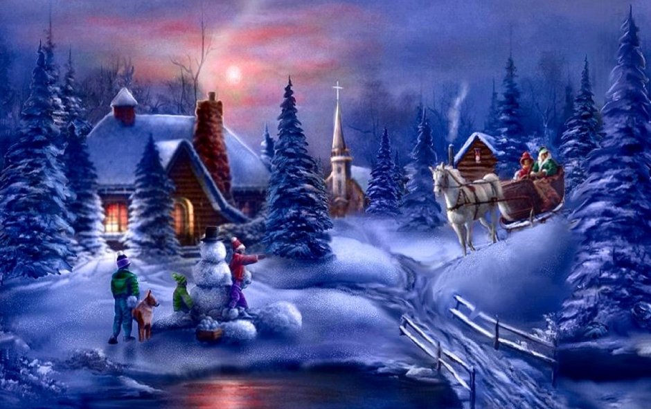Рождество Христово зима