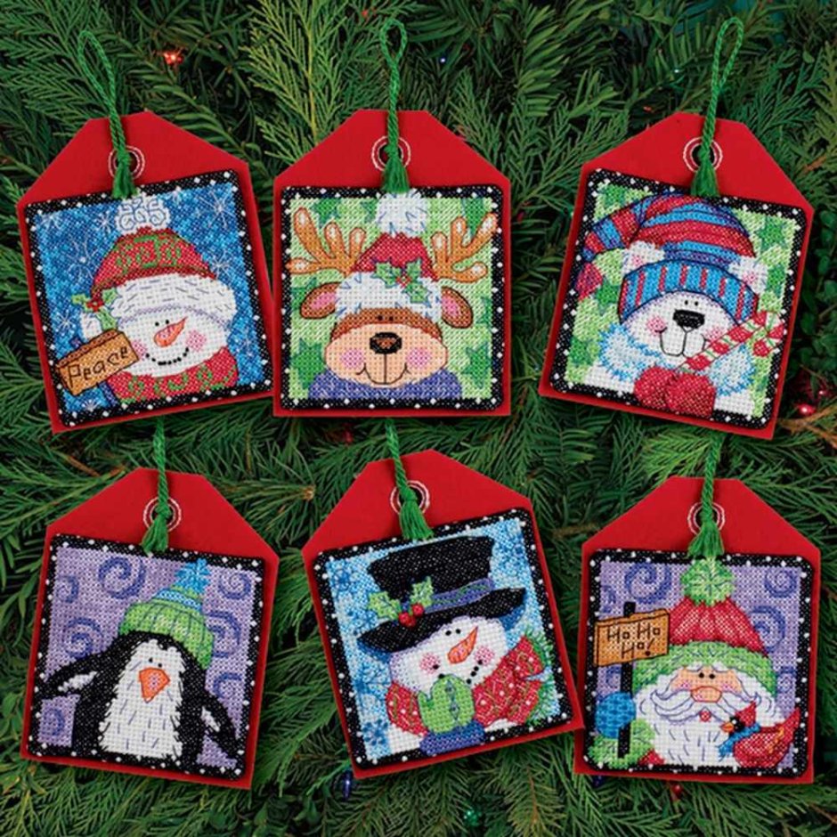 Dimensions 08785 Christmas Village ornaments