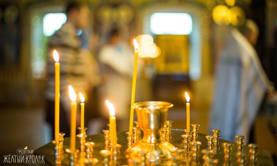 Свечи для крещения в храме