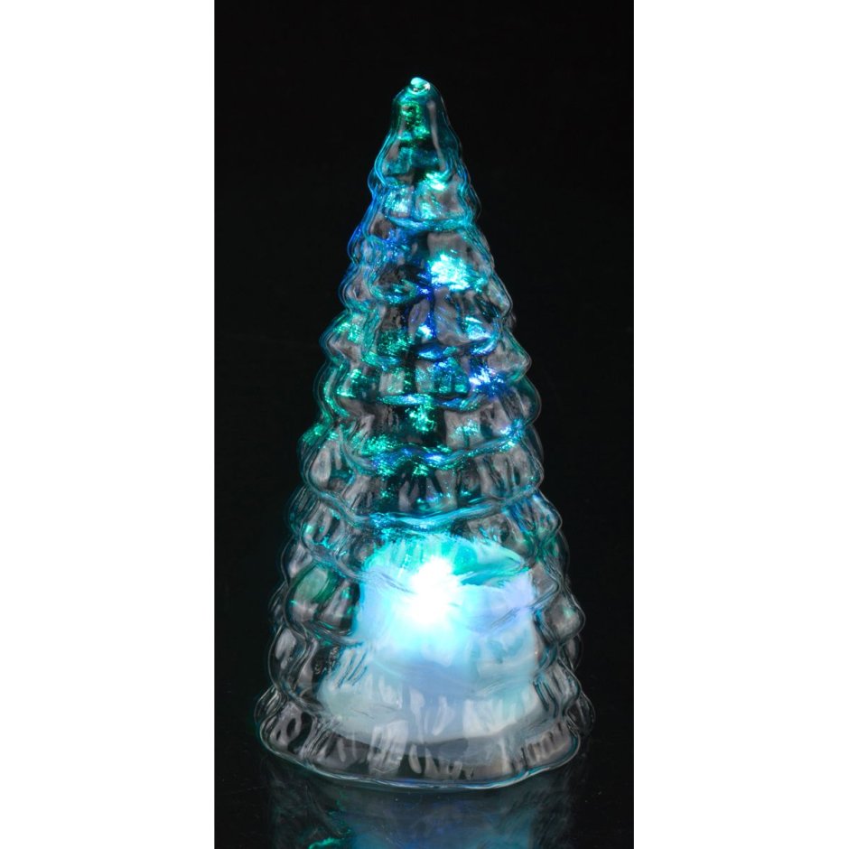 Новогодний сувенир елочка с подсветкой