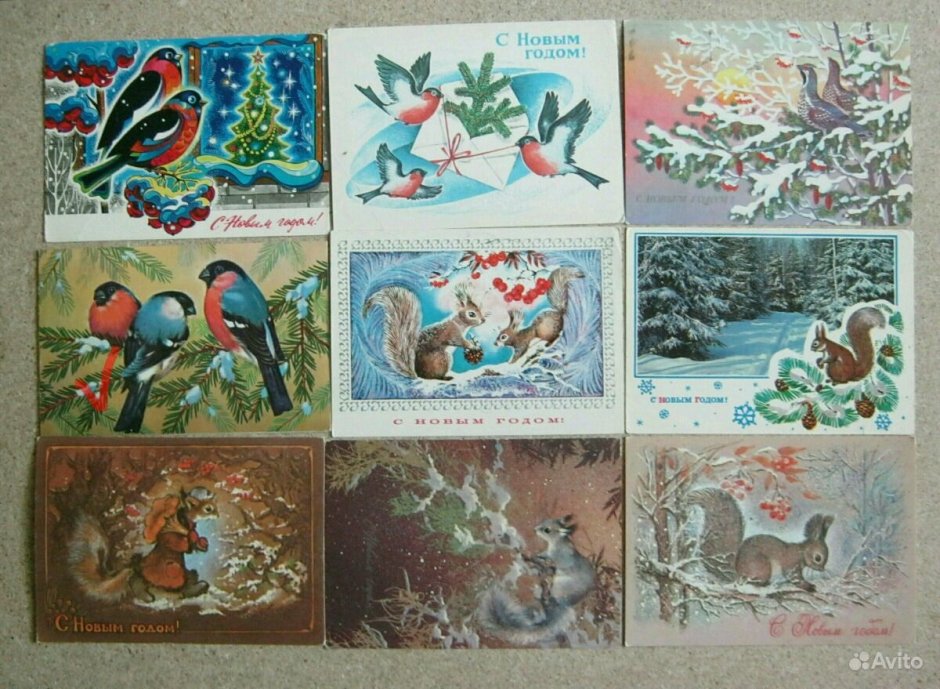 Коллекция советских открыток