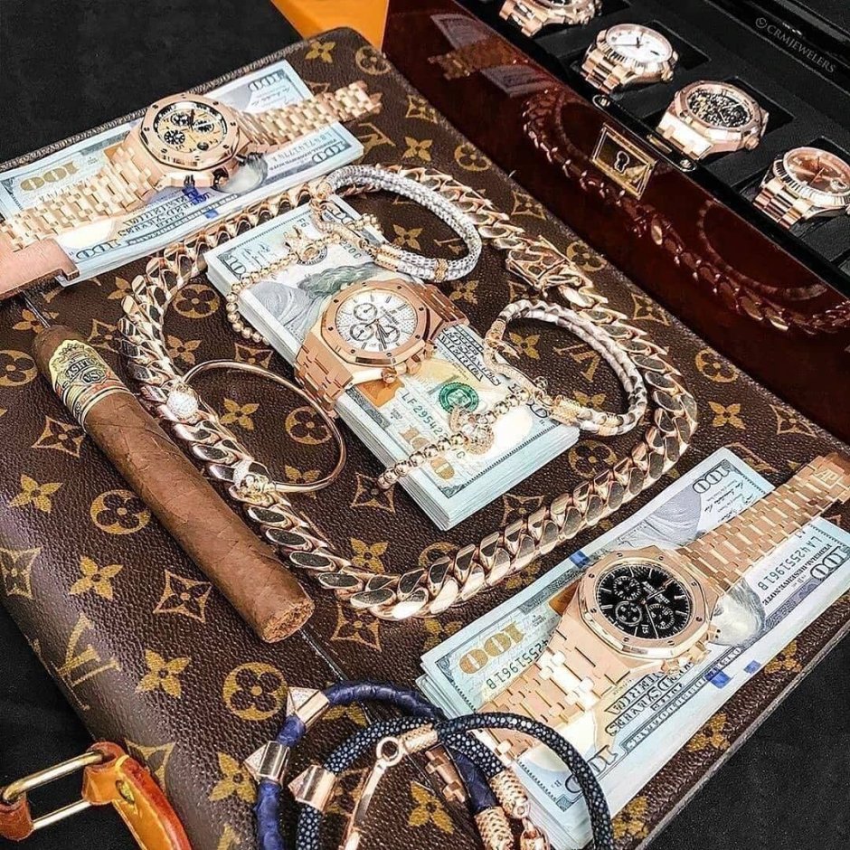 Rich Luxury Gold money Gentleman