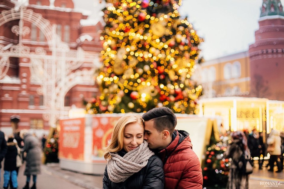 Фотосессия на красной площади новый год