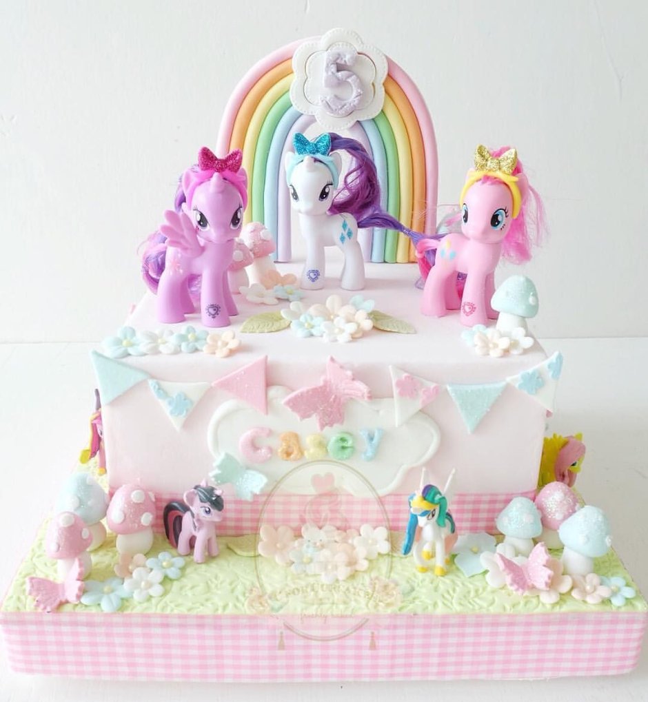 My little Pony торт на день рождения