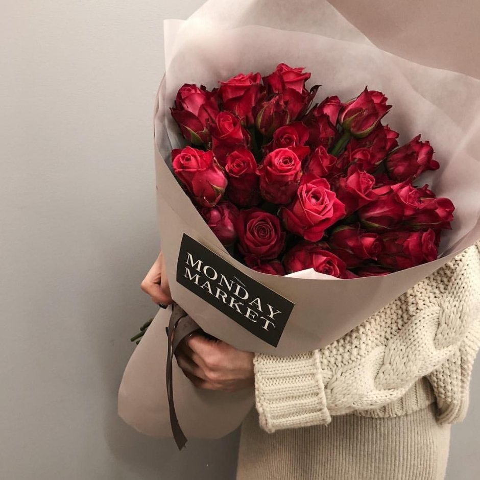 Букет роз для Мадины