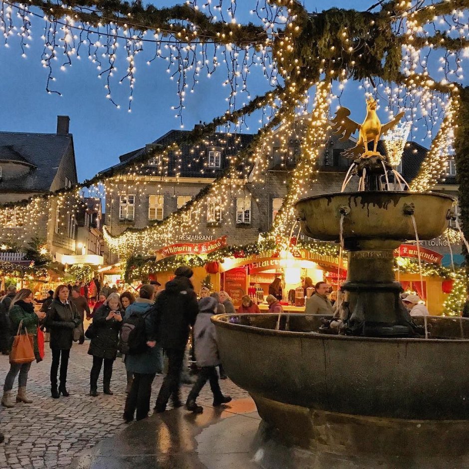 Рождество город Бонн Германия