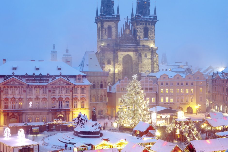 Чехия Прага Рождество