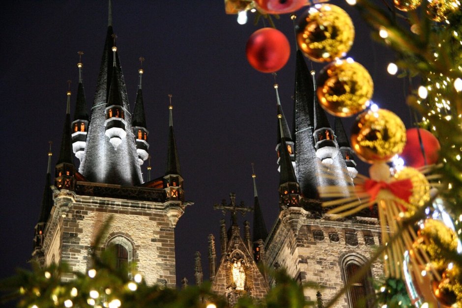 Прага костел Рождества Христова Рождество