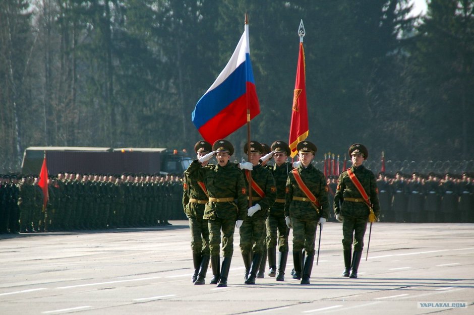 Вынос боевого Знамени части