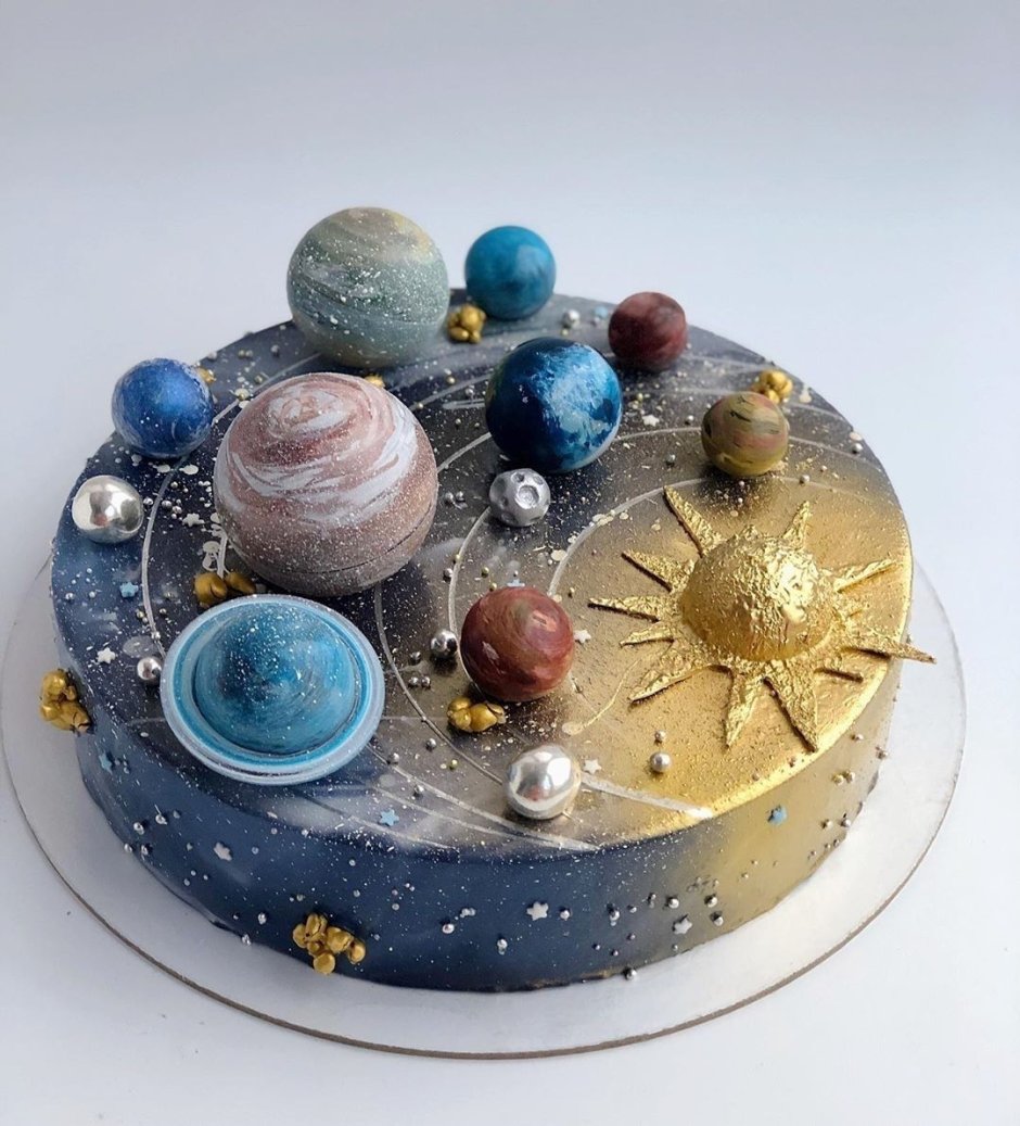 Торт космос Солнечная система