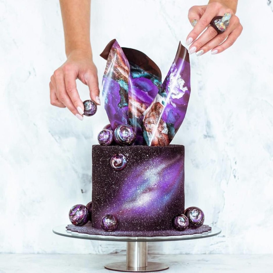 Торт космос для женщины