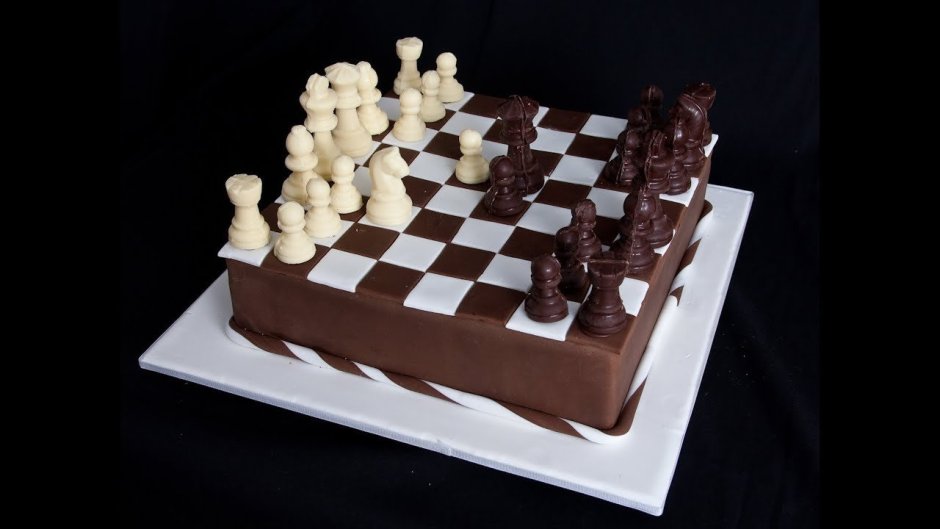 Шахматы из шоколада