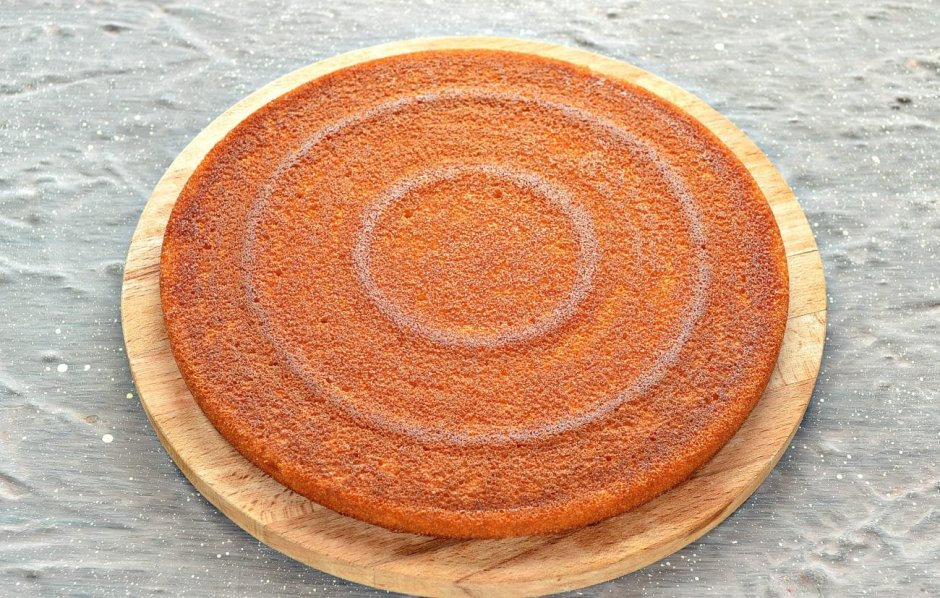Торт коржи круг